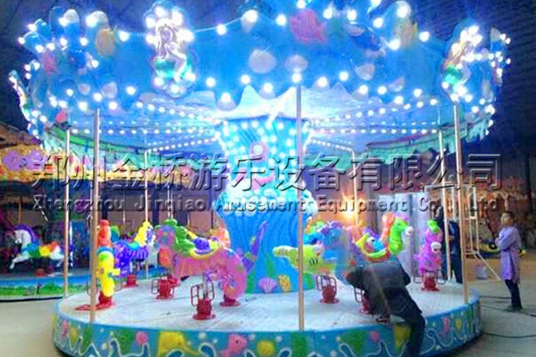 16座海洋豪華旋轉(zhuǎn)木馬